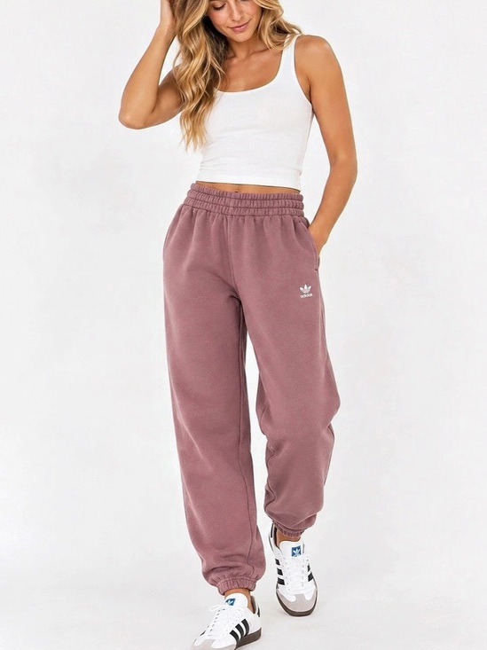 adidas Pants - Adidas Originals Adicolor Essentials Fleece Joggers Wonder Oxide Mauve Size M